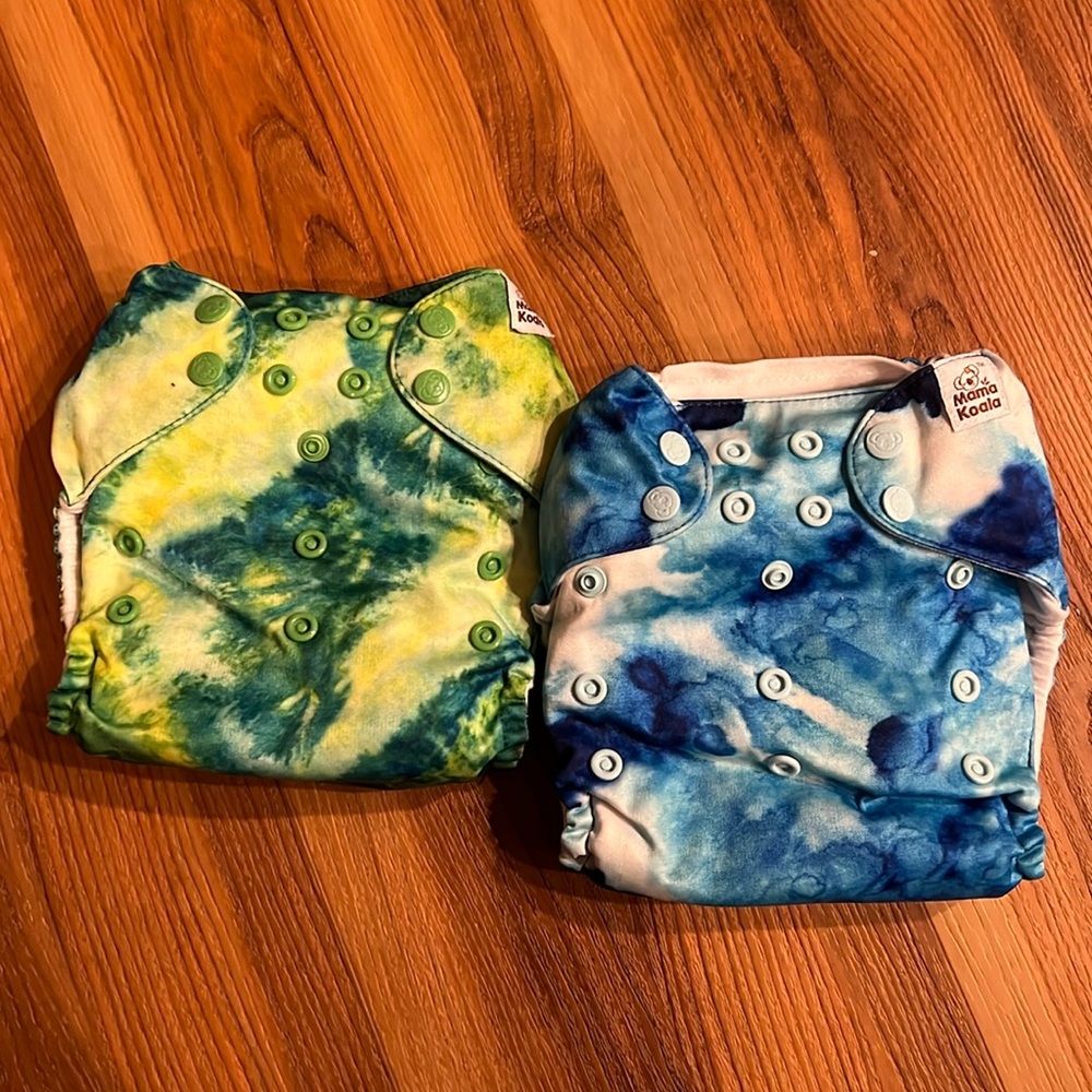 Mama Koala 2 Tie Dye Diapers